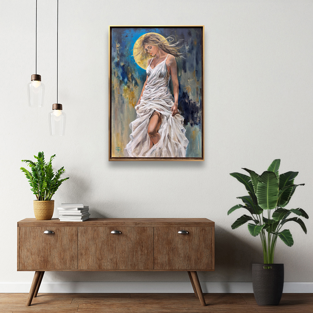 View of picture in situ